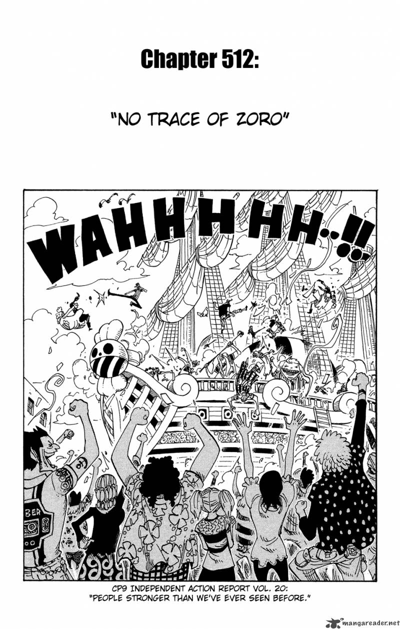 One Piece, Chapter 512 image 001