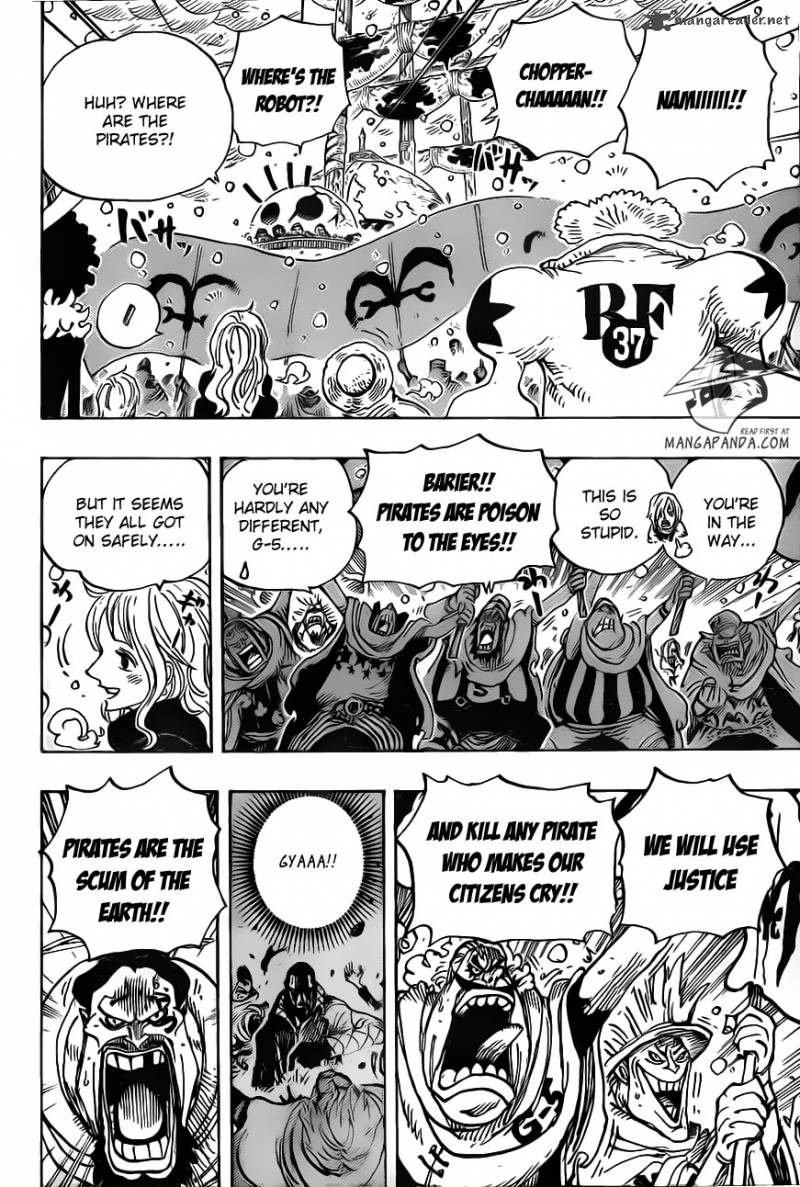 One Piece, Chapter 697 image 008