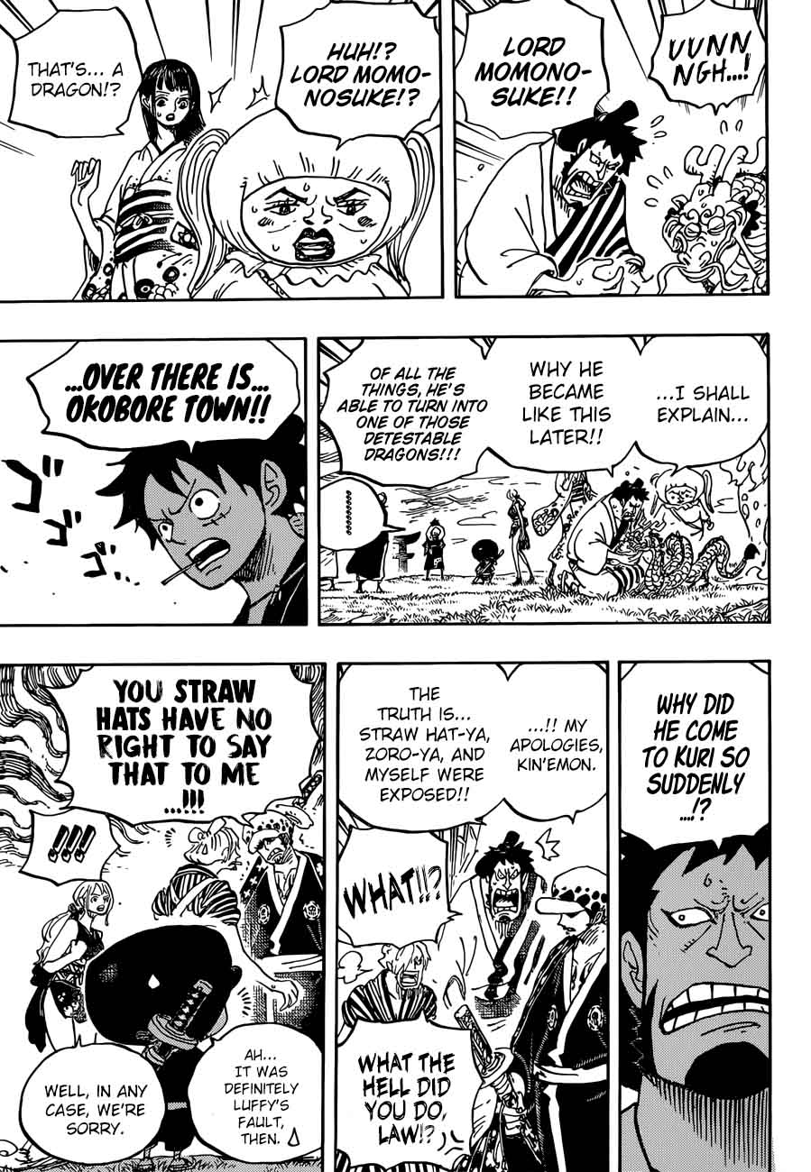 One Piece, Chapter 922 image 003