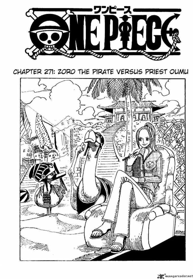 One Piece, Chapter 271 image 001