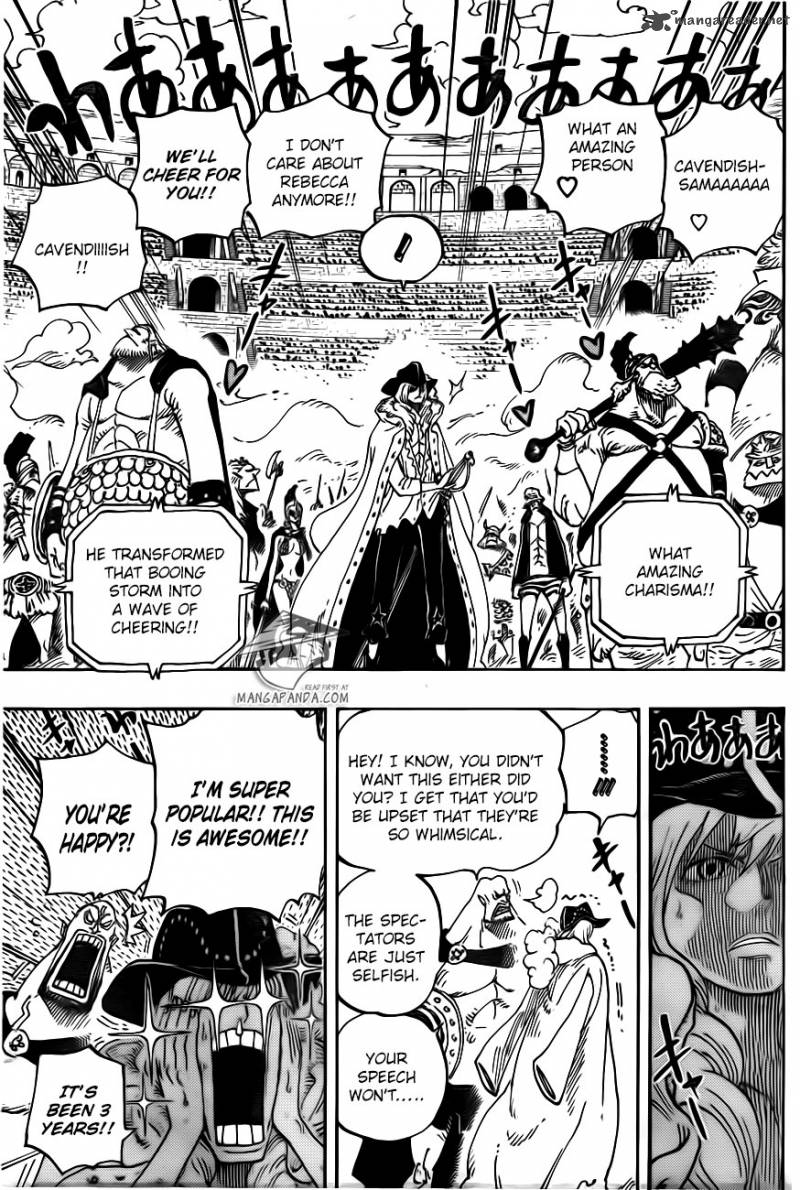 One Piece, Chapter 722 image 009