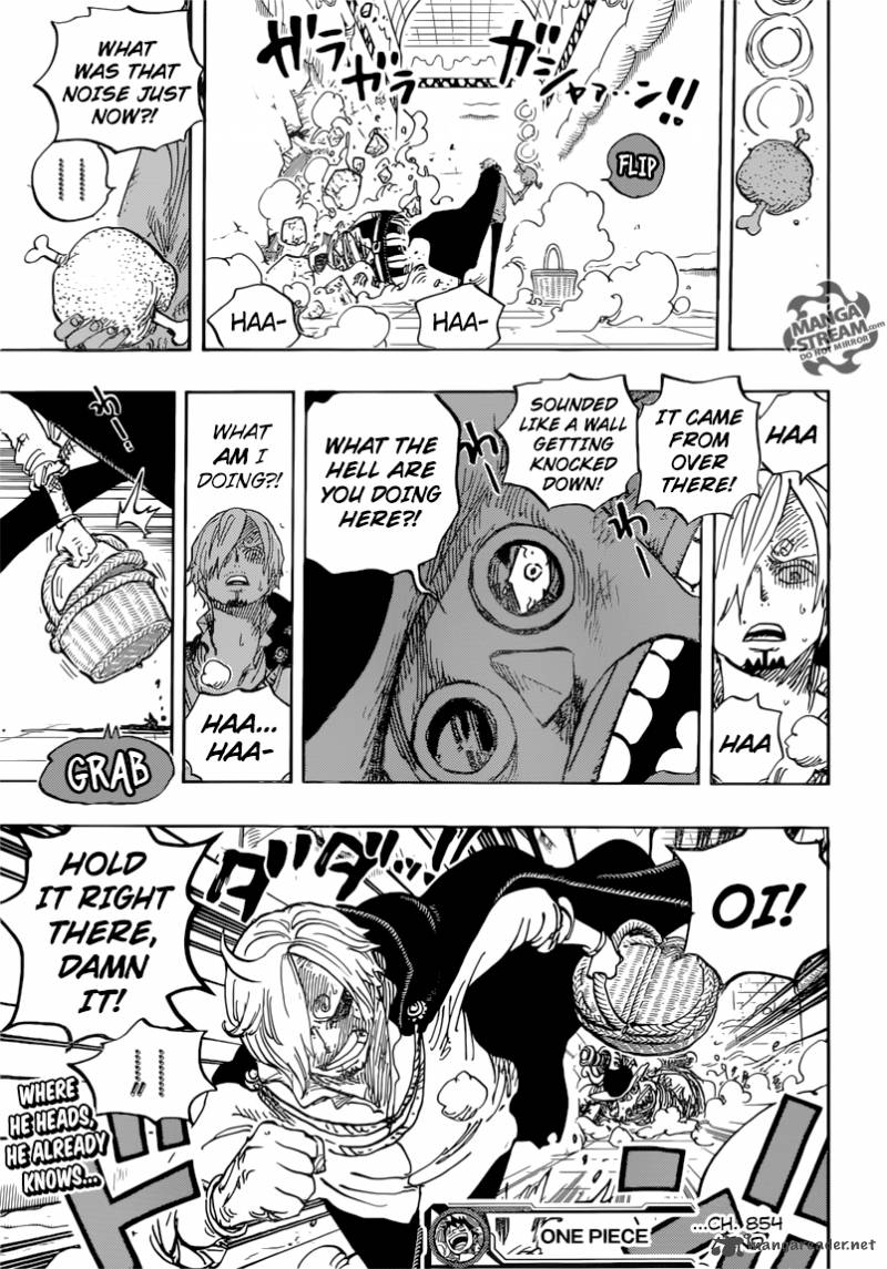 One Piece, Chapter 854 image 018