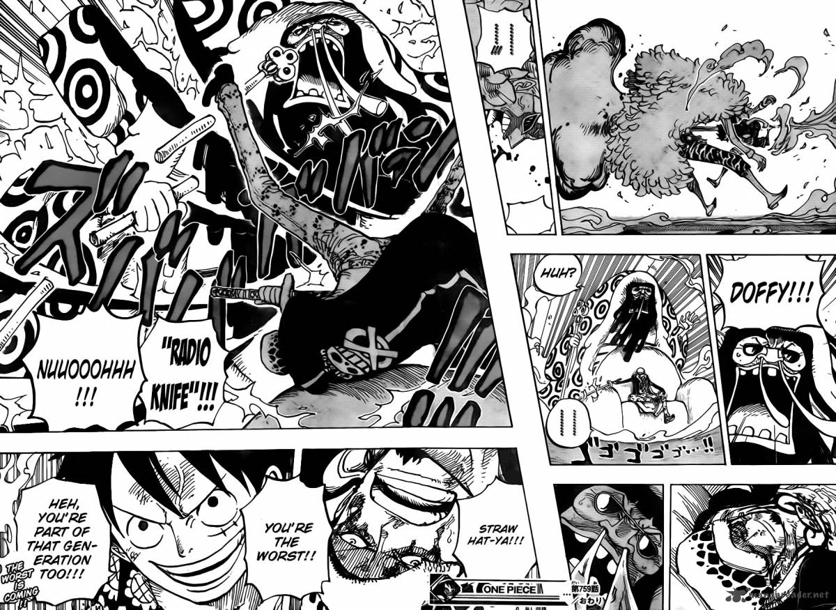 One Piece, Chapter 759 image 016