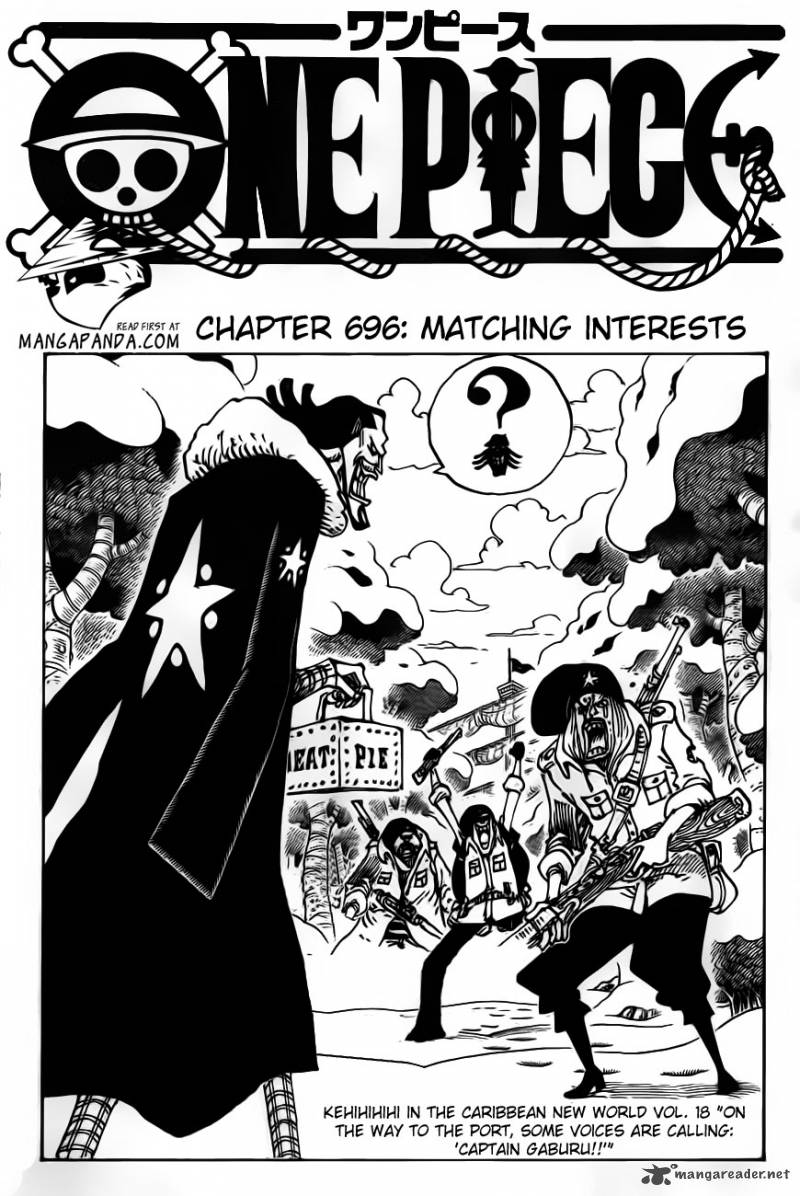 One Piece, Chapter 696 image 003